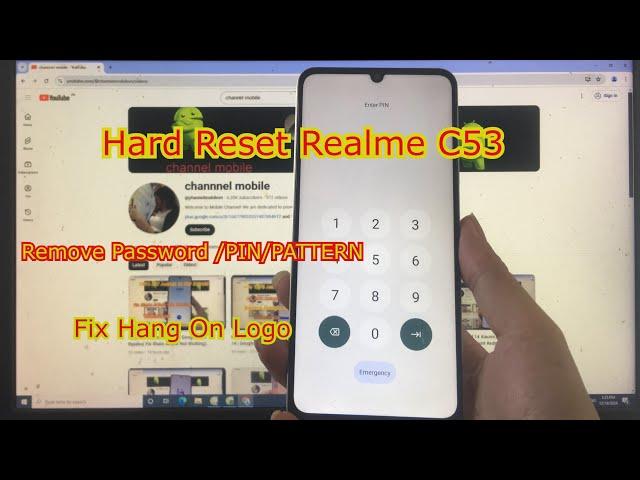 How to Hard Reset Realme C53 Factory Reset Guide | Remove password/pin/pattern | fix Hang On Logo