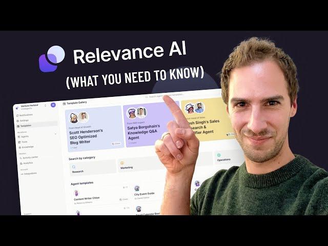 Relevance AI Tutorial for Beginners (Step-by-Step AI Agent Building Tutorial)