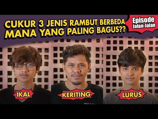 POTONGAN RAMBUT YANG COCOK UNTUK JENIS RAMBUT IKAL, KERITING DAN LURUS