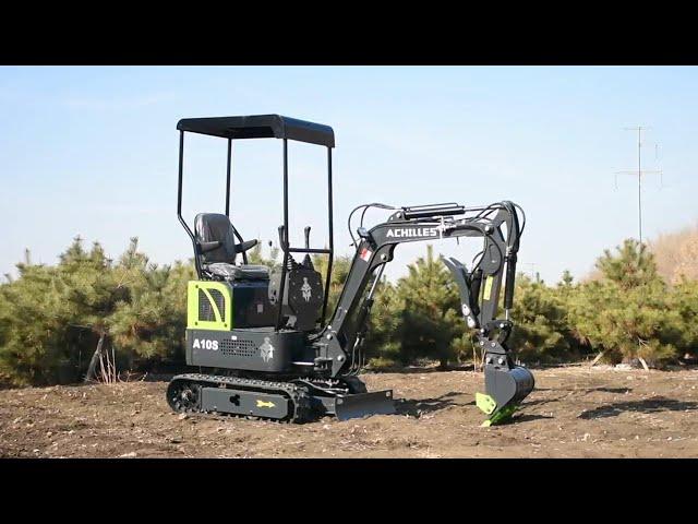 Achilles A10S Mini Excavator Introduction