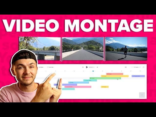 How to Make a Video Montage - Online Video Editing Tutorial