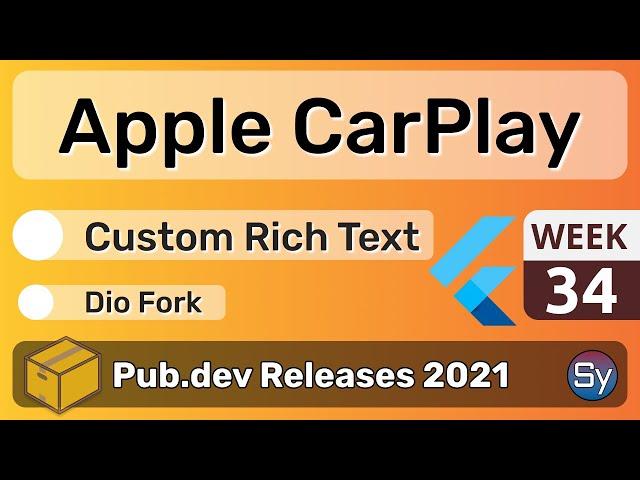 Flutter Apple CarPlay, Custom Rich Text & Co. - 34 - PUB.DEV RELEASES