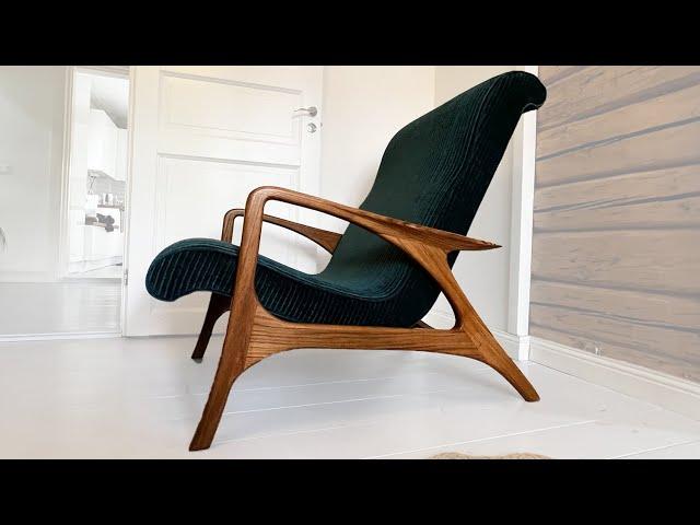 White Oak Lounge Chair