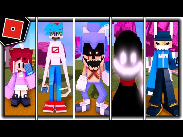 How to get ALL 36 BADGES in ONE OF MANY FNF ROLEPLAY'S! - Roblox