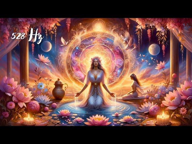 Heal Your Feminine Energy - Love Frequency 528 Hz - Increase Self-Love and Self-Acceptance