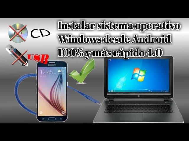 Cómo instalar sistema Windows sin  (Usb ni CDrom) 100% seguro y más rápido que una USB 3.0