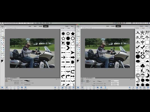 Photoshop Elements 2020 Compared to 2018