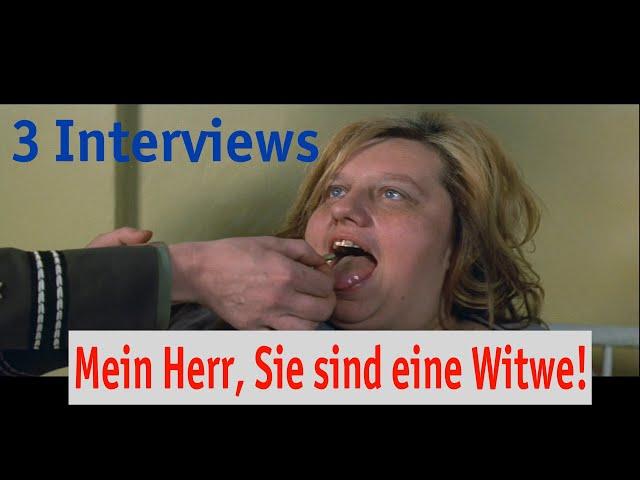 3 Interviews zur tschechischen Kultkomödie "Mein Herr, Sie sind eine Witwe" (Pane, vy jste vdova!)
