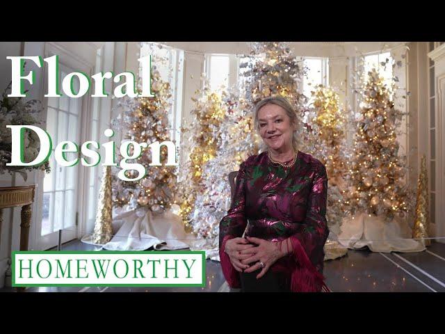 CHRISTMAS  HOUSE TOUR | Former White House Florist Transforms Historic Estate for the Holidays