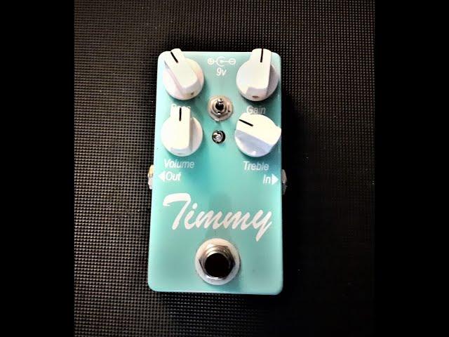 The Timmy by Paul Cochrane - the original 'transparent' overdrive pedal