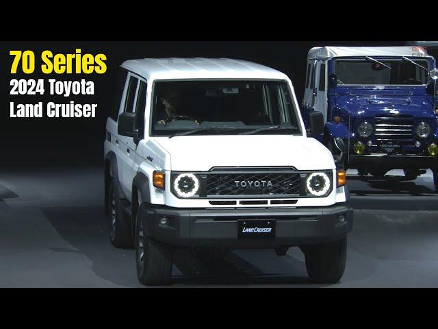 2024 Toyota Land Cruiser 70 Series Revealed