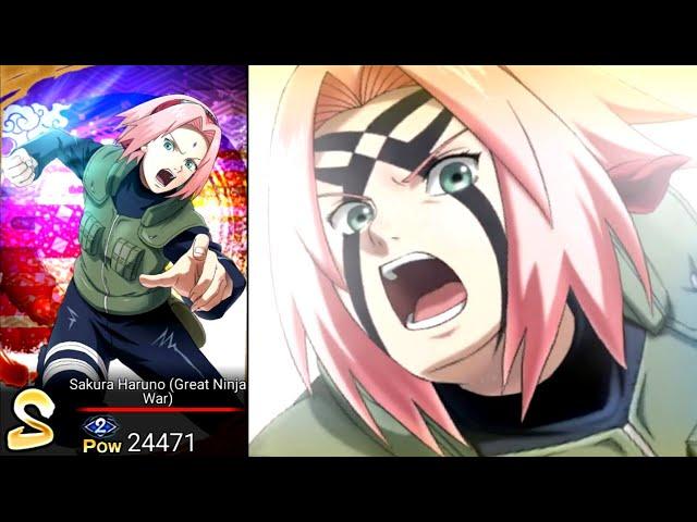 NxB NV: Sakura Great Ninja War NEW EX-Rekit Showcase Solo Attack Mission Gameplay