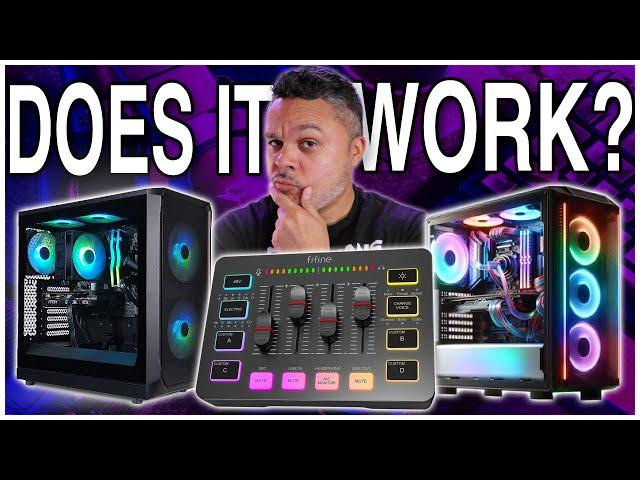 Dual PC Streaming Audio Setup With a Mixer | Fifine SC3