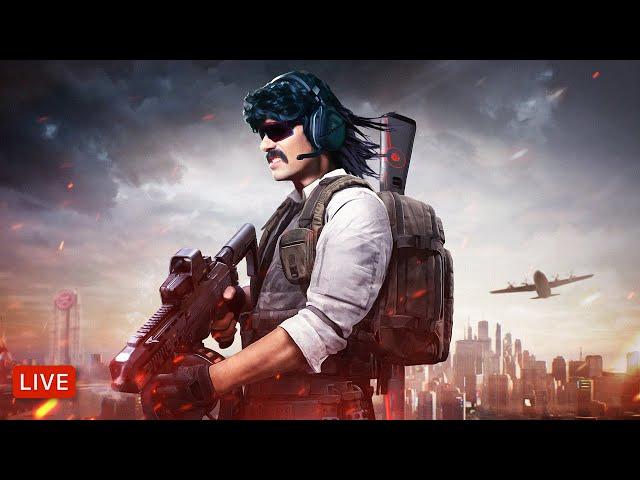 LIVE - DR DISRESPECT - NEW PUBG MAP - DESTON