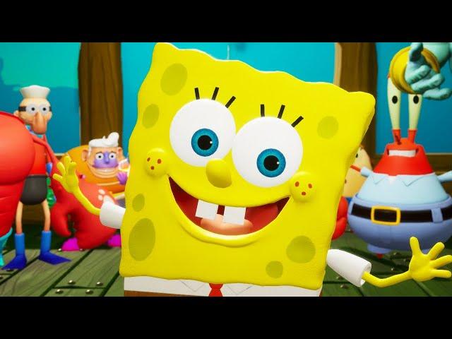 SpongeBob Battle For Bikini Bottom Rehydrated - Full Game 100% Walkthrough