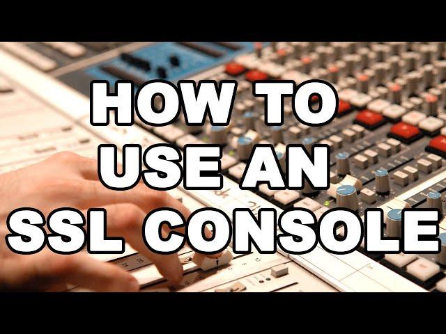 How to use an SSL console