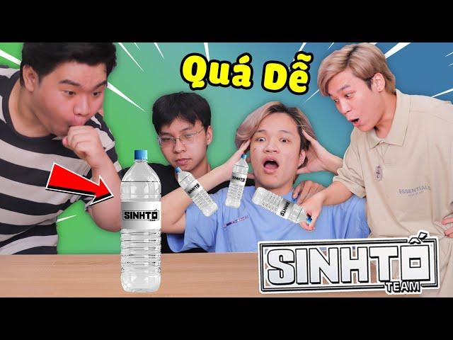 SINH TỐ THỬ THÁCH THAM GIA ĐẠI CHIẾN LẬT CHAI NƯỚC