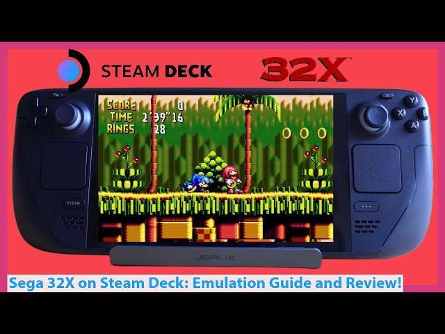 Sega 32X Emulation How To on Steam Deck! PicoDrive Emulation Tutorial, Guide and Review!