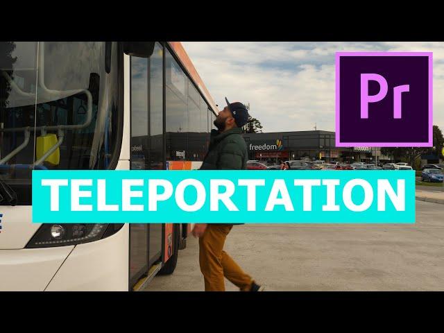 How To TELEPORT In Adobe Premiere Pro CC