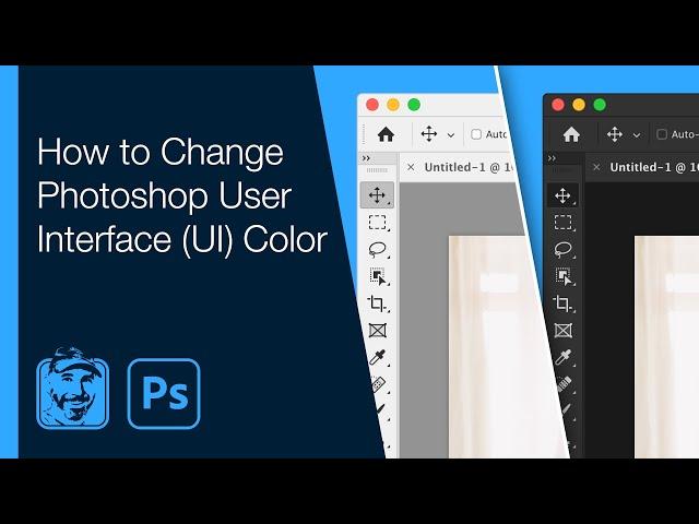 How to Change Photoshop User Interface (UI) Color