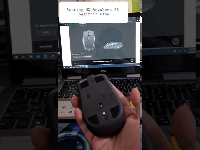 Setting-up Logitech MX Anywhere 2S using Logitech Flow Software