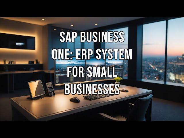 SAP Business One ERP System for Small Businesses