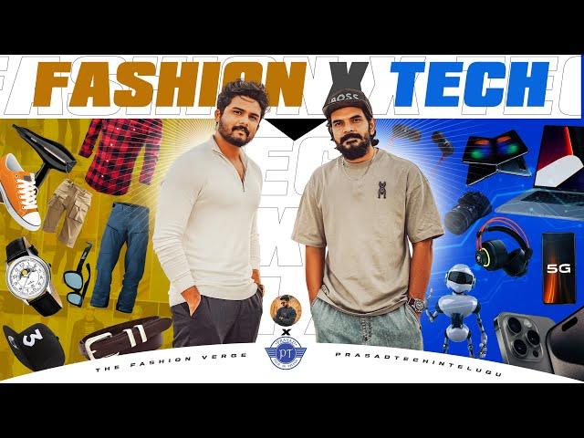 I Asked @Prasadtechintelugu His Wardrobe Secrets  (Part-1) | Fashion X Tech Collab 