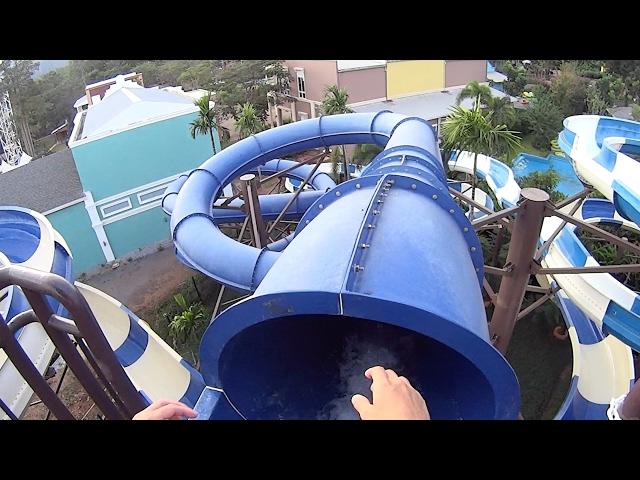 Haunted Tunnel Water Slide at Scenical World Khao Yai