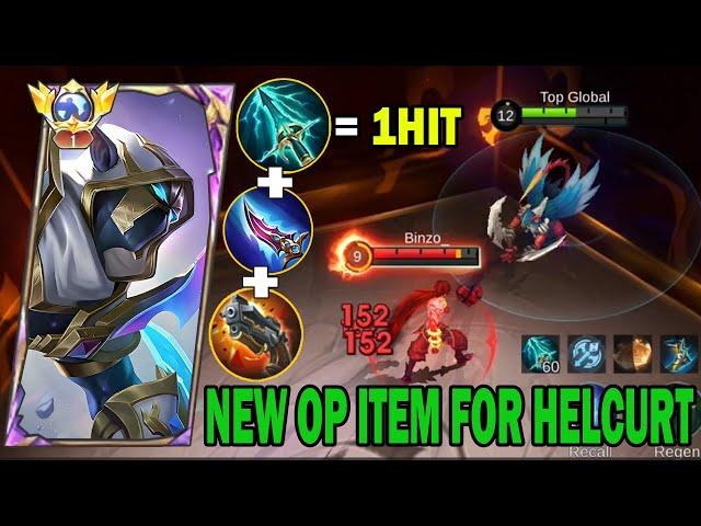 17kills EXP Lane Helcurt!! Helcurt One Skill Delete Build and Emblem 2024 ~ MLBB