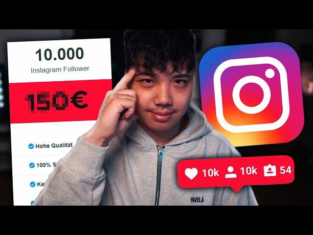 Ich kaufe 10.000 Instagram Follower und habe __€ verdient