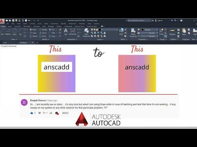 hatching issues in autocad  || #autocad #autocad2020