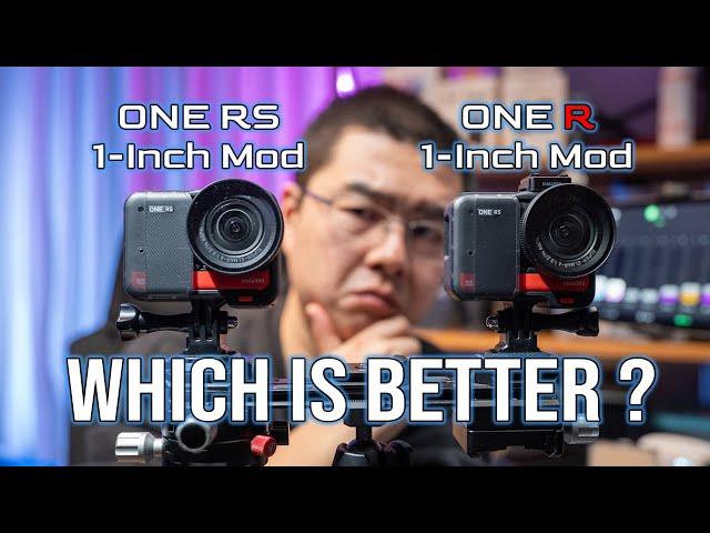 Insta360 ONE RS vs Insta360 ONE R , Which is BETTER for 1-Inch Leica Mod?