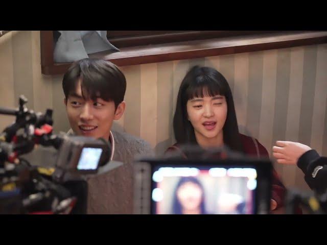 Twenty Five Twenty One - Nam Joo Hyuk & Kim Tae Ri Kiss Behind The Scenes 1