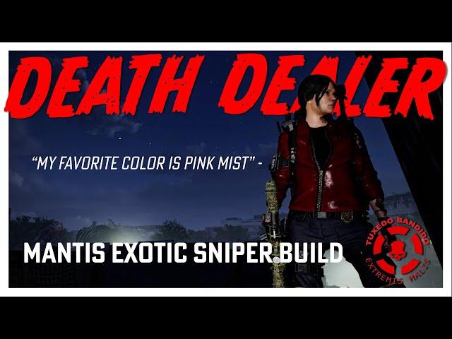 Is your favorite color Pink Mist? You need this Death Dealer Mantis Sniper Build for The Division 2