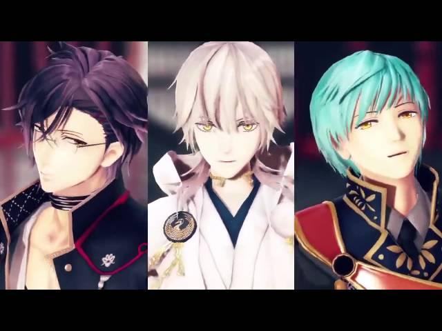 [Vietsub+Kara] [Touken Ranbu MMD] Step (Jap ver.) - KARA [TouDan 3x3]