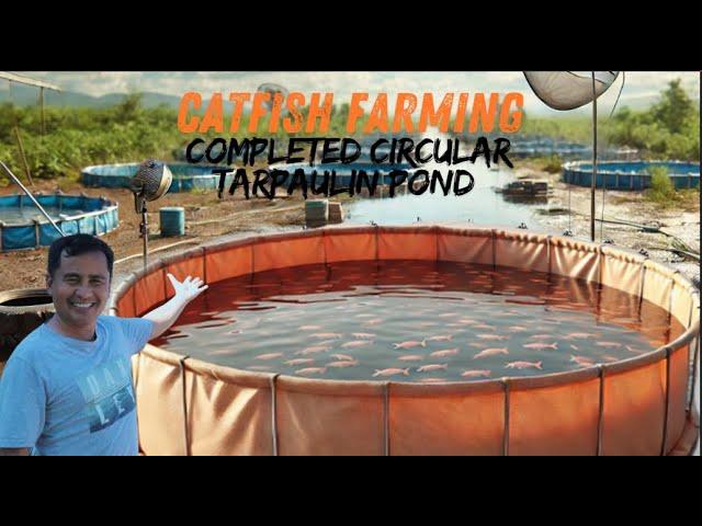 GENIUS ways to make circular tarpulin tank work.