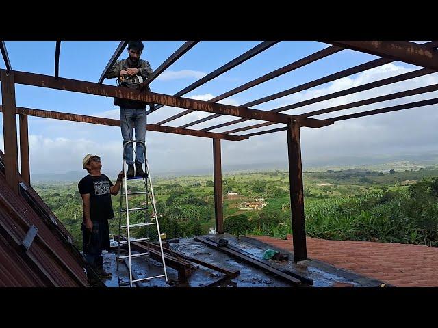 MOSTRANDO A CONSTRUÇÃO DA CASA DO MEU FILHO E PLANTANDO PITAYA, COENTRO E MAMÃO NO TERRENO