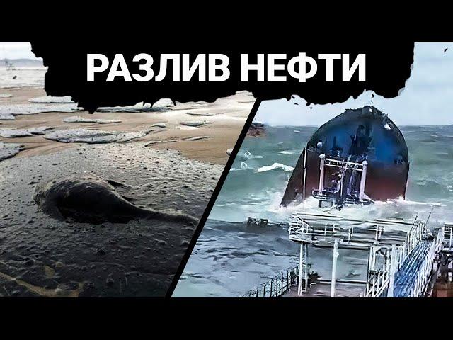 Ecological disaster in the Kerch Strait | Old tankers caused a massive oil spill