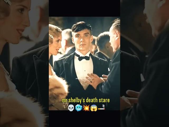 Wednesday vs Thomas Shelby death stare contest