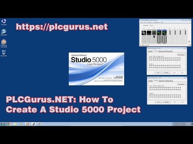 PLCGurus.NET - How To Create A Studio 5000 Logix Emulate Project