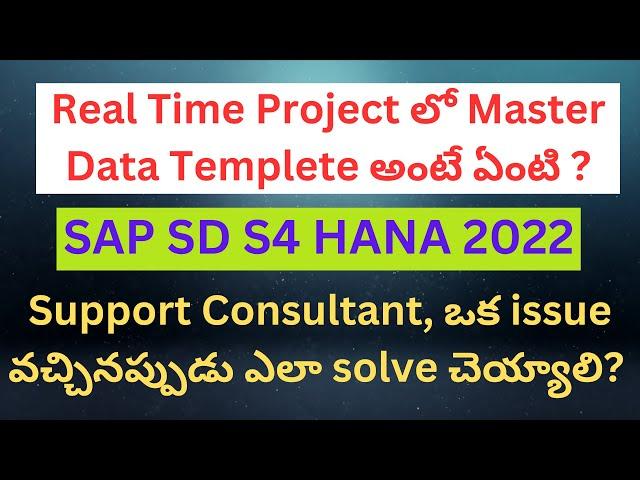 SAP SD Training by Veera | SAP SD S4 HANA Training in Telugu | Veera BS SAP Trainer