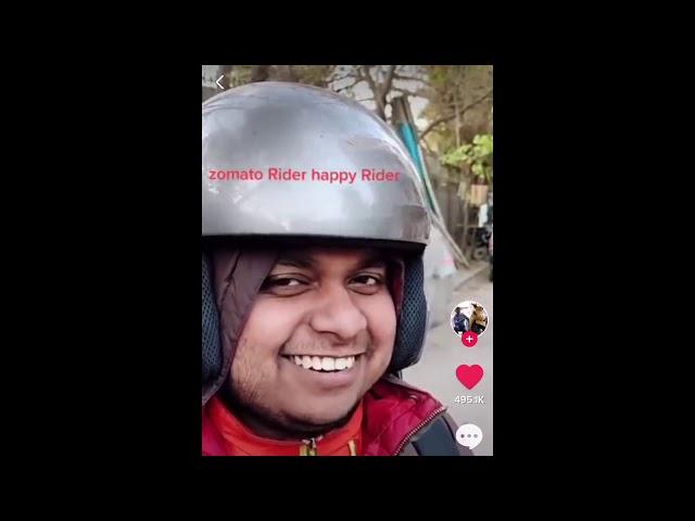 Zomato Rider happy Rider Sonu happy rider