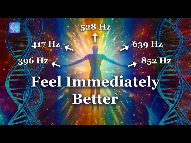 Feel Immediately Better | High Vibrational Binaural Beats | Stop Inner Conflict & Overthinking