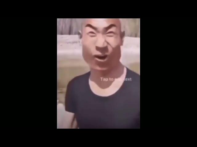 square head chinese man screaming (earrape)