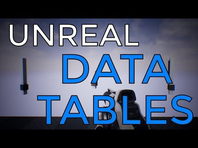 UE4 / Unreal Engine 4 / Data Tables (CSV & JSON)