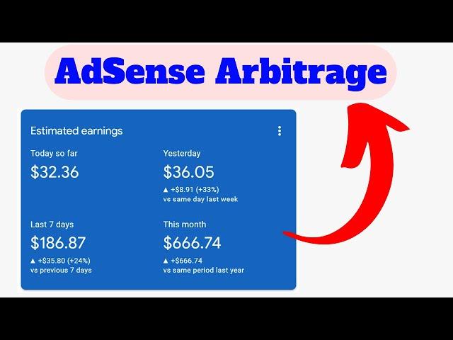 AdSense Arbitrage | Traffic Arbitrage | $5,000 Course Free 