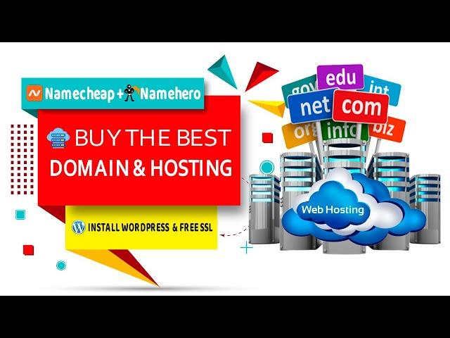 How to Buy Domain & Web Hosting ||  Point Namecheap Domain to Namehero Hosting || Install Wordpress