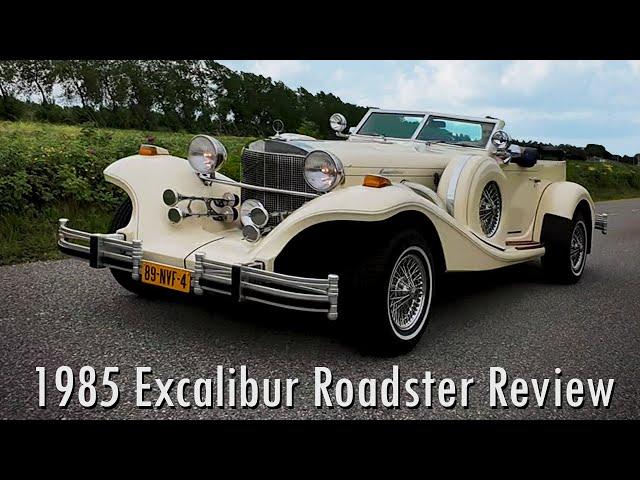 Kitschy Retro Roadster: 1985 Excalibur Series V Roadster Convertible