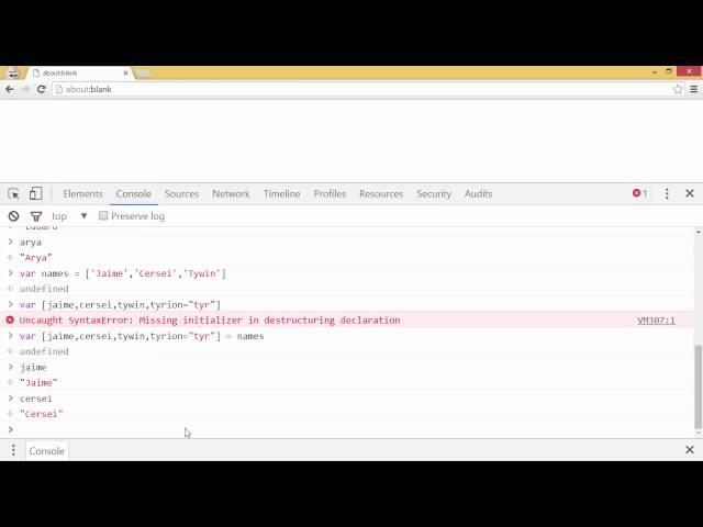 ES6 Destructuring Explained in 5 Minutes