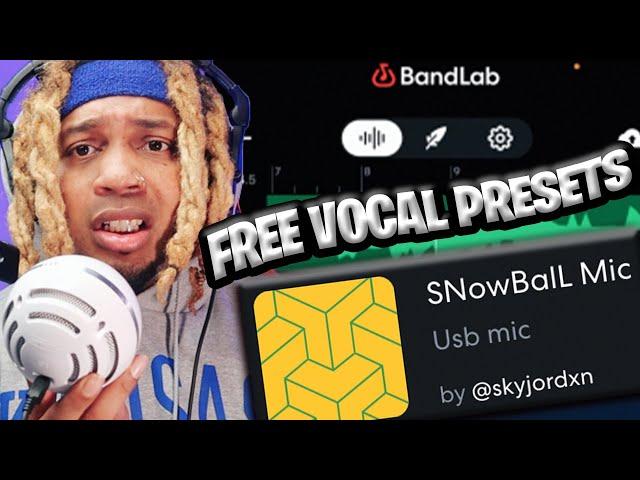 FREE BANDLAB AUTOTUNE VOCAL PRESETS for RECORDING VOCALS